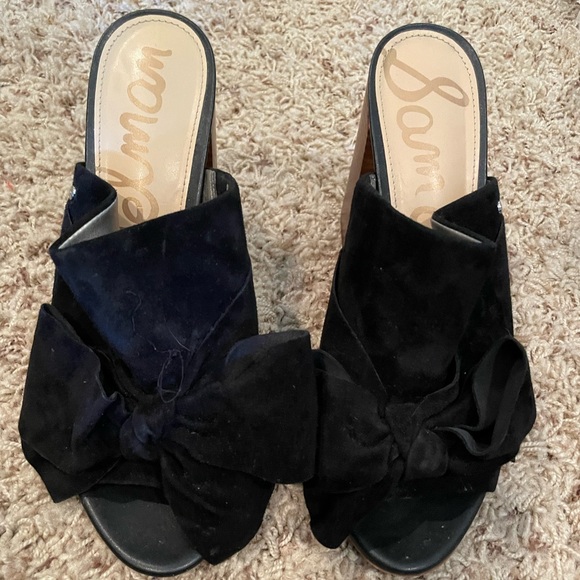 Sam Edelman Yumi Black Suede Mule - Picture 3 of 8